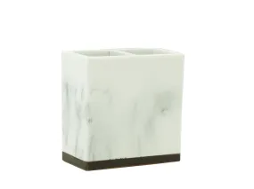 014198, Luxe Collection, Sereno- Toothbrush Holder- White