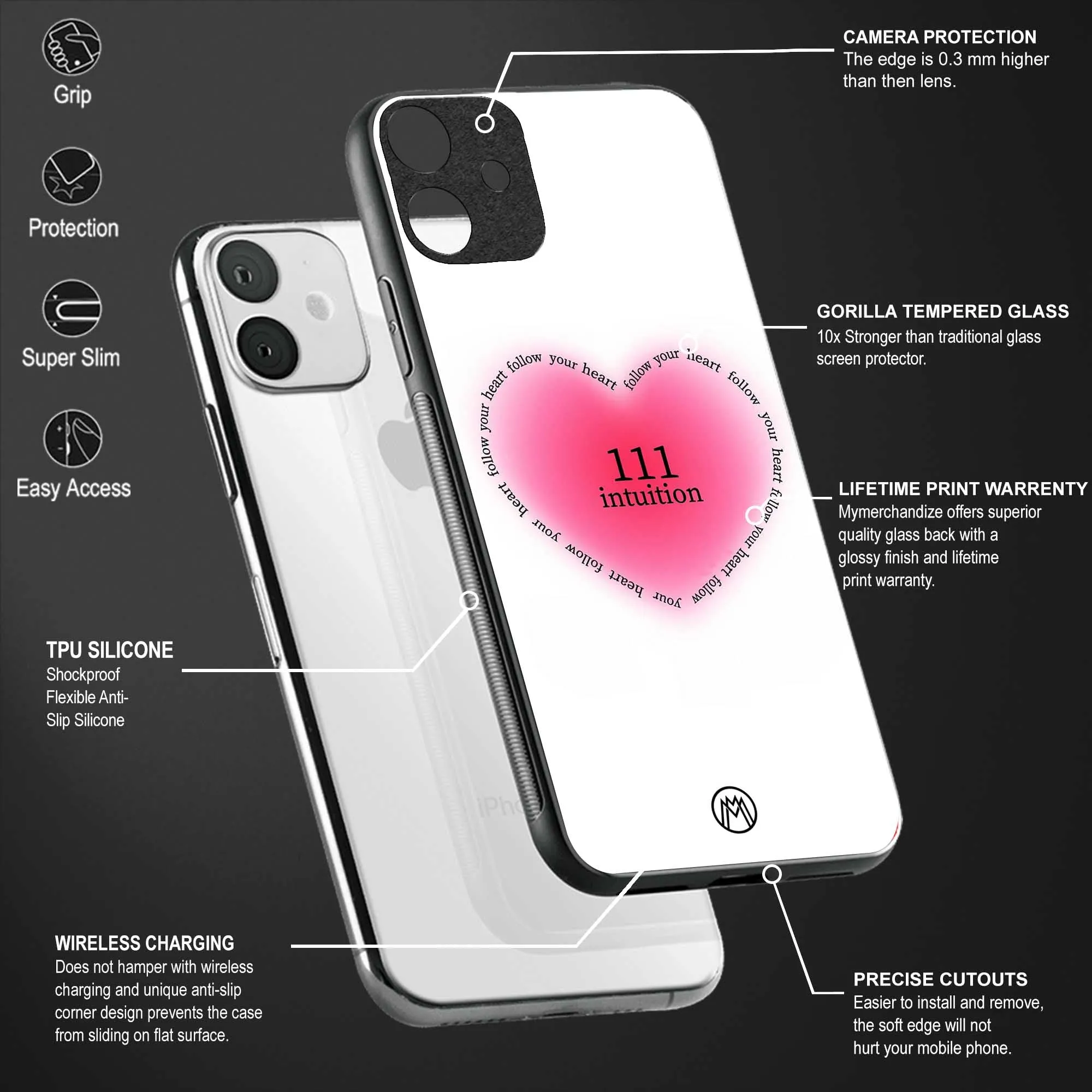 111 Intuition Phone Case for IPhone 11 Pro Max | Glass Case