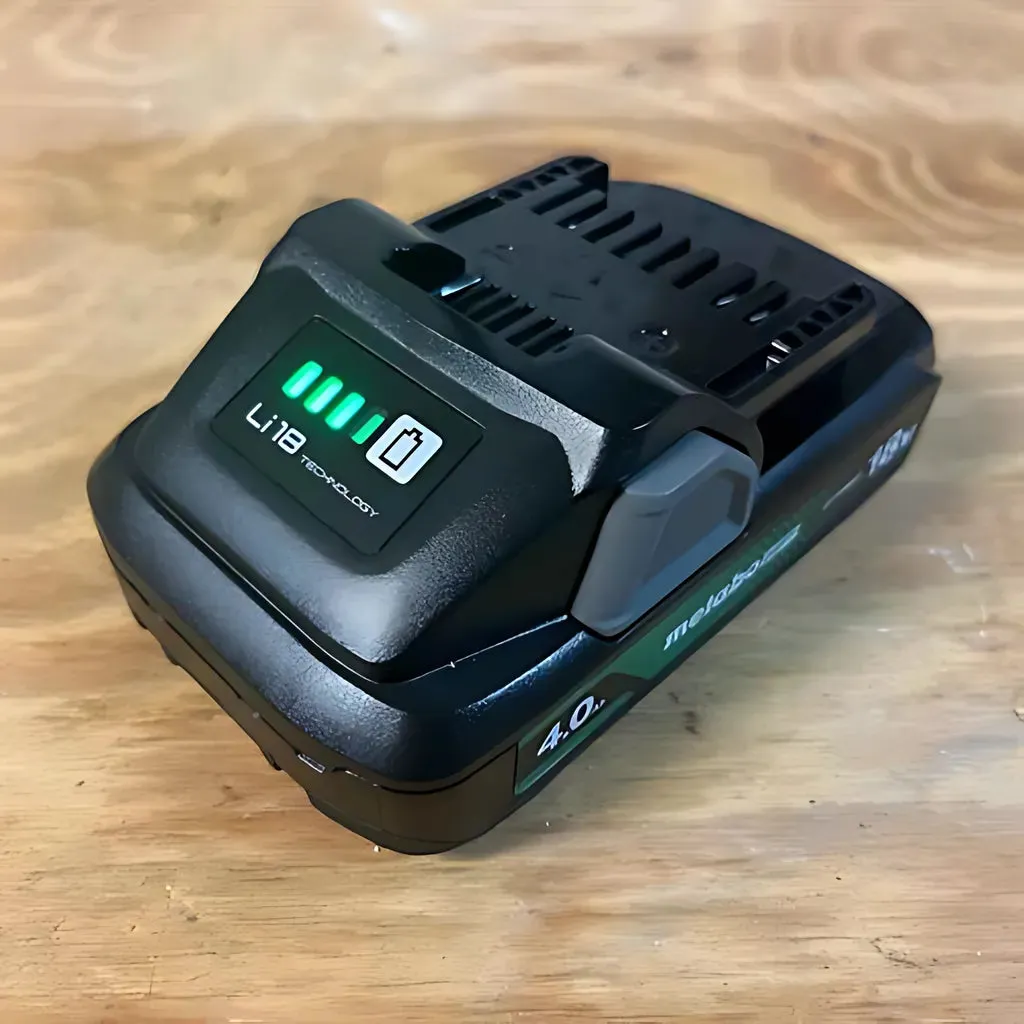 18 Volt 4.0Ah Li-Ion Battery with Fuel Indicator