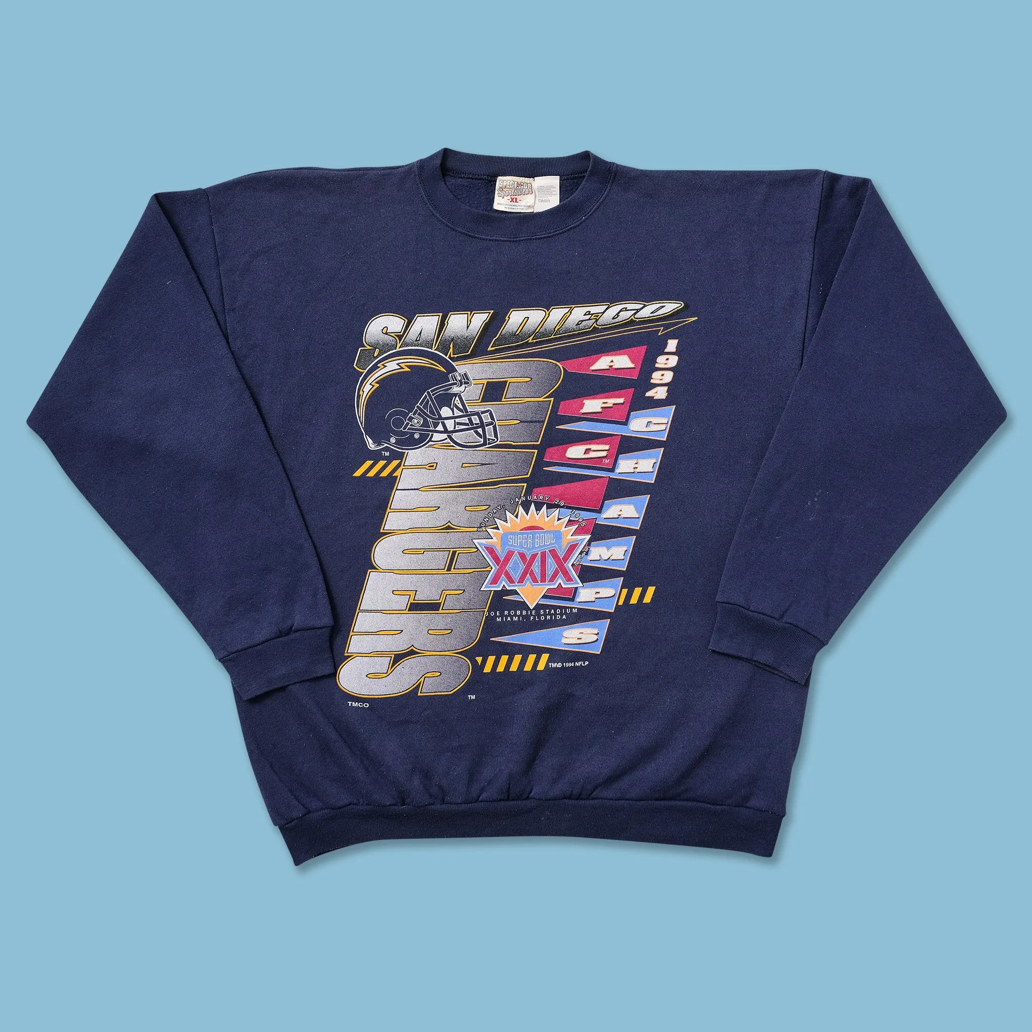 1994 San Diego Chargers Sweater XLarge