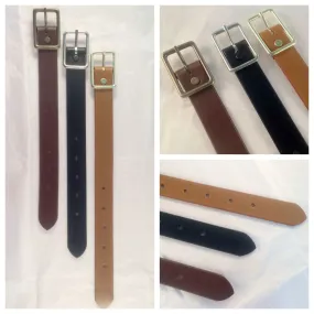 1" Quality Cowhide Leather Adjustable Extension for Bag Purse Straps  3 lengths