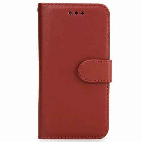 2 in 1 Magnetic Detachable Leather Wallet Case For iPhone