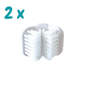 2.0 Mira Pet Brush Head - 3 sided (2 Pack)