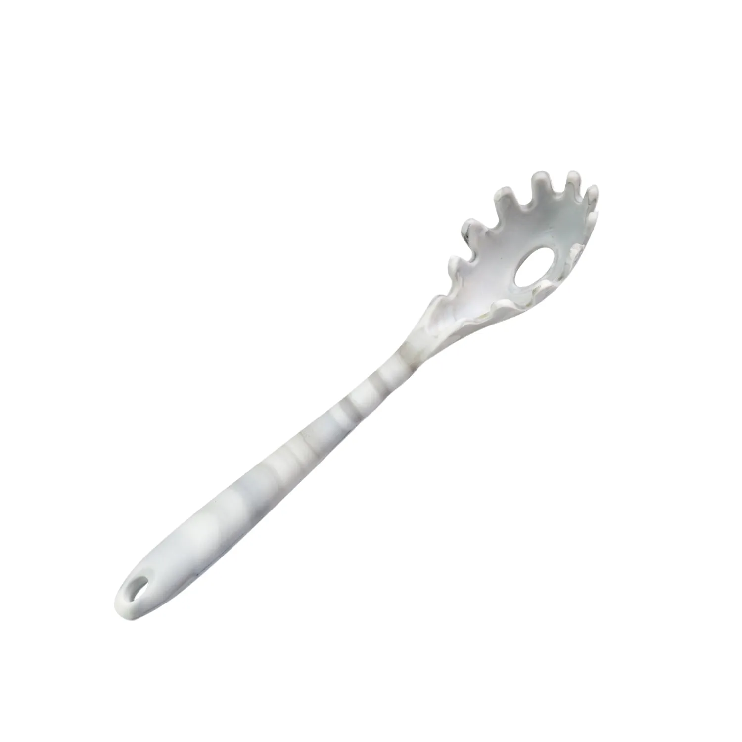 2995 Silicone Pasta Fork Stainless Steel Spaghetti Server | Pasta Server.