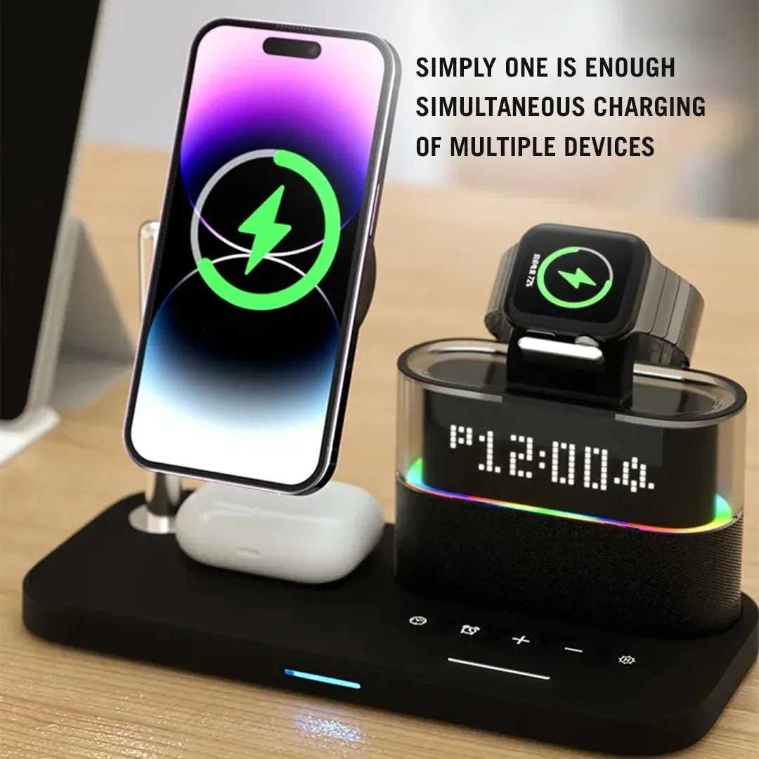 5-in-1 Magnetic Wireless Charging Station