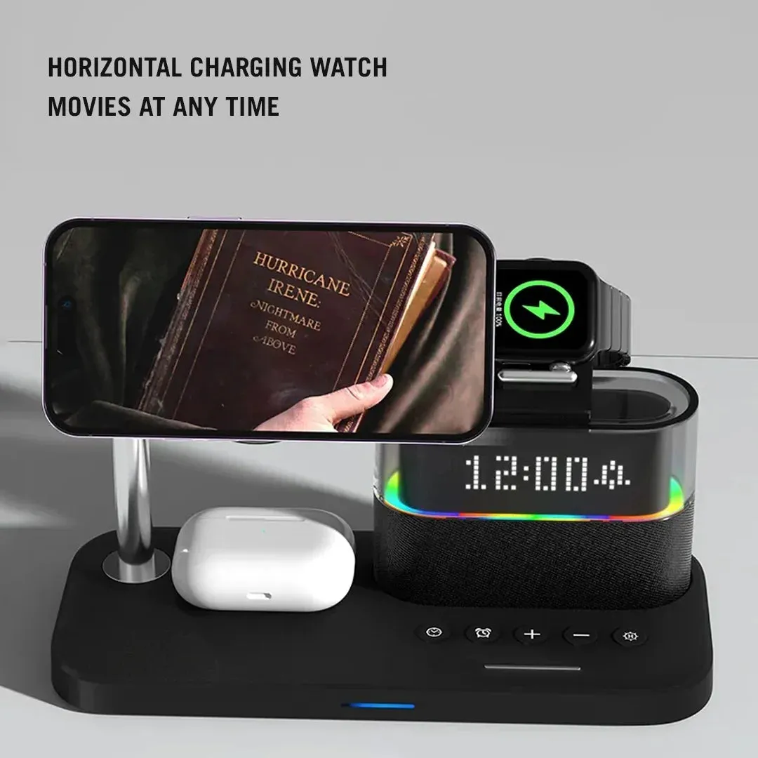 5-in-1 Magnetic Wireless Charging Station