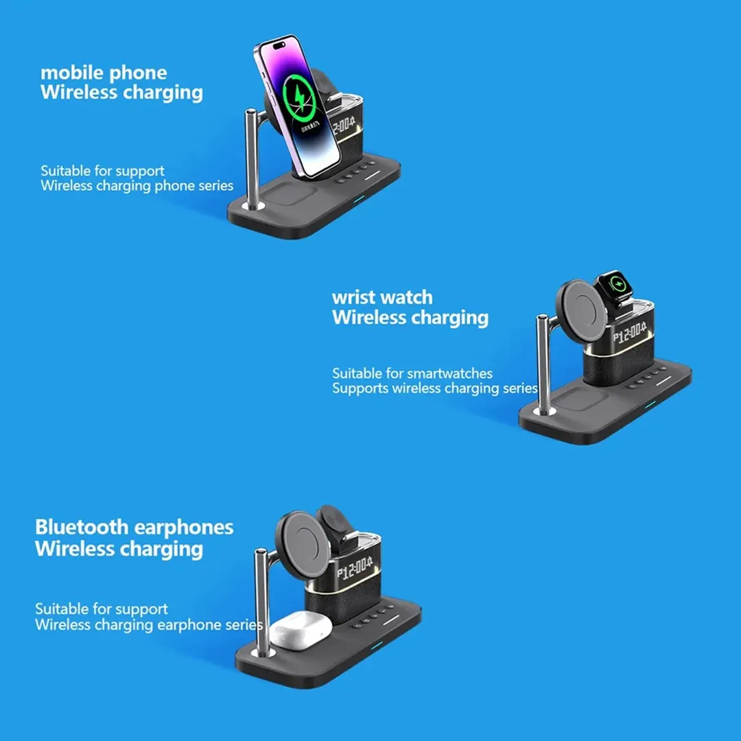 5-in-1 Magnetic Wireless Charging Station