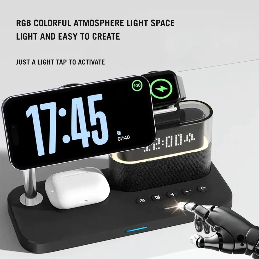 5-in-1 Magnetic Wireless Charging Station