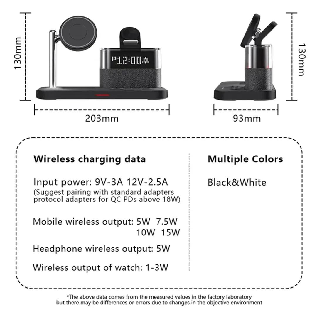 5-in-1 Magnetic Wireless Charging Station