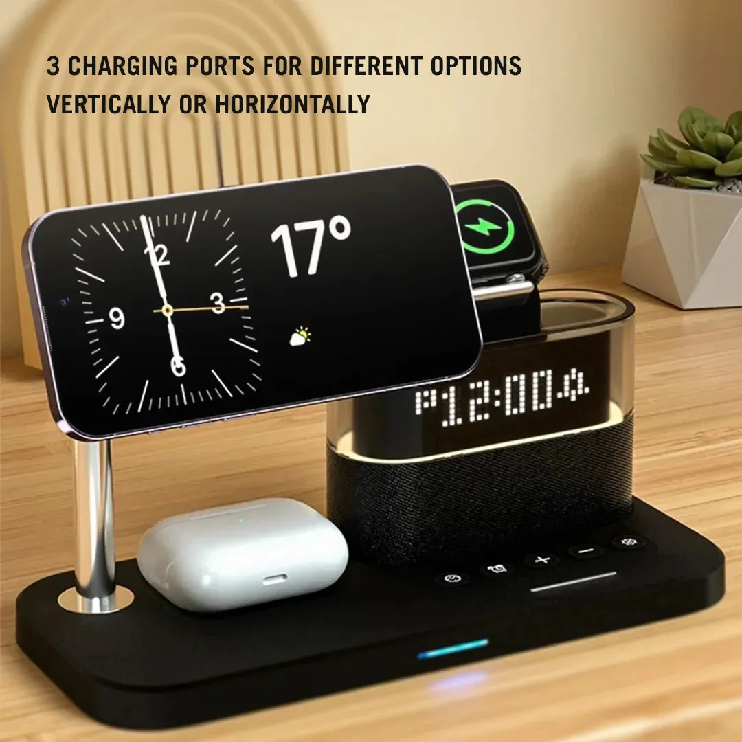 5-in-1 Magnetic Wireless Charging Station