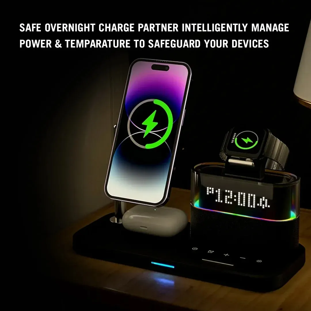 5-in-1 Magnetic Wireless Charging Station