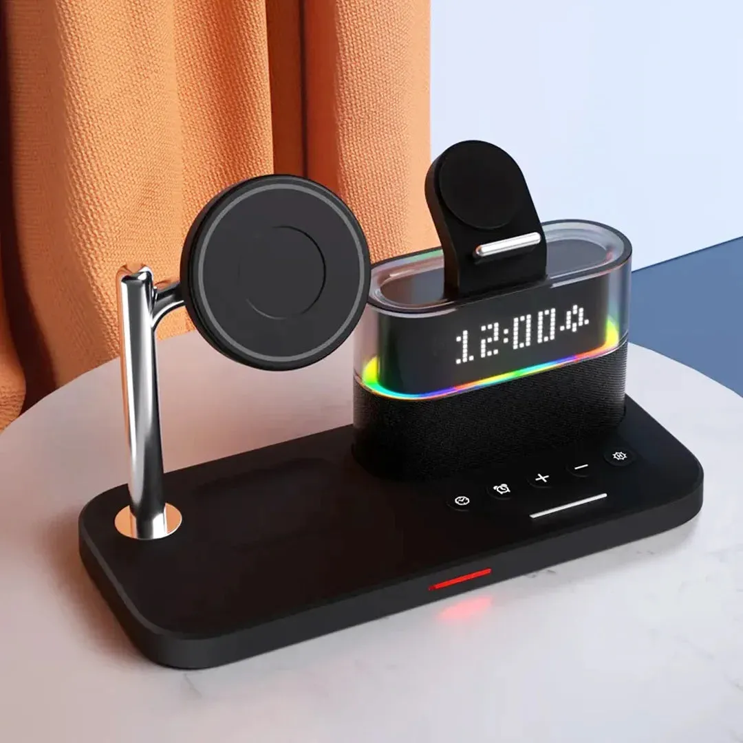 5-in-1 Magnetic Wireless Charging Station