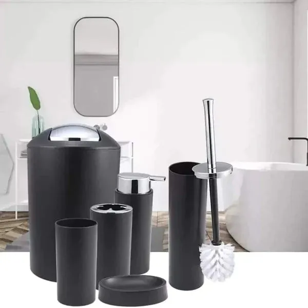 6 in 1 Bathroom Accessories set