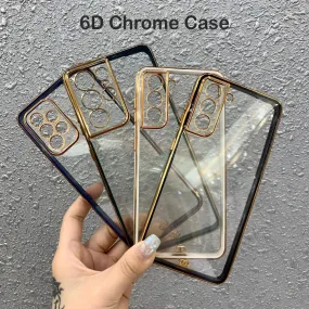 6D Golden Chrome Case For Oppo