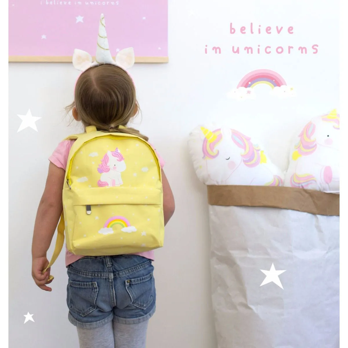 A Little Lovely Company Mini Backpack Unicorn