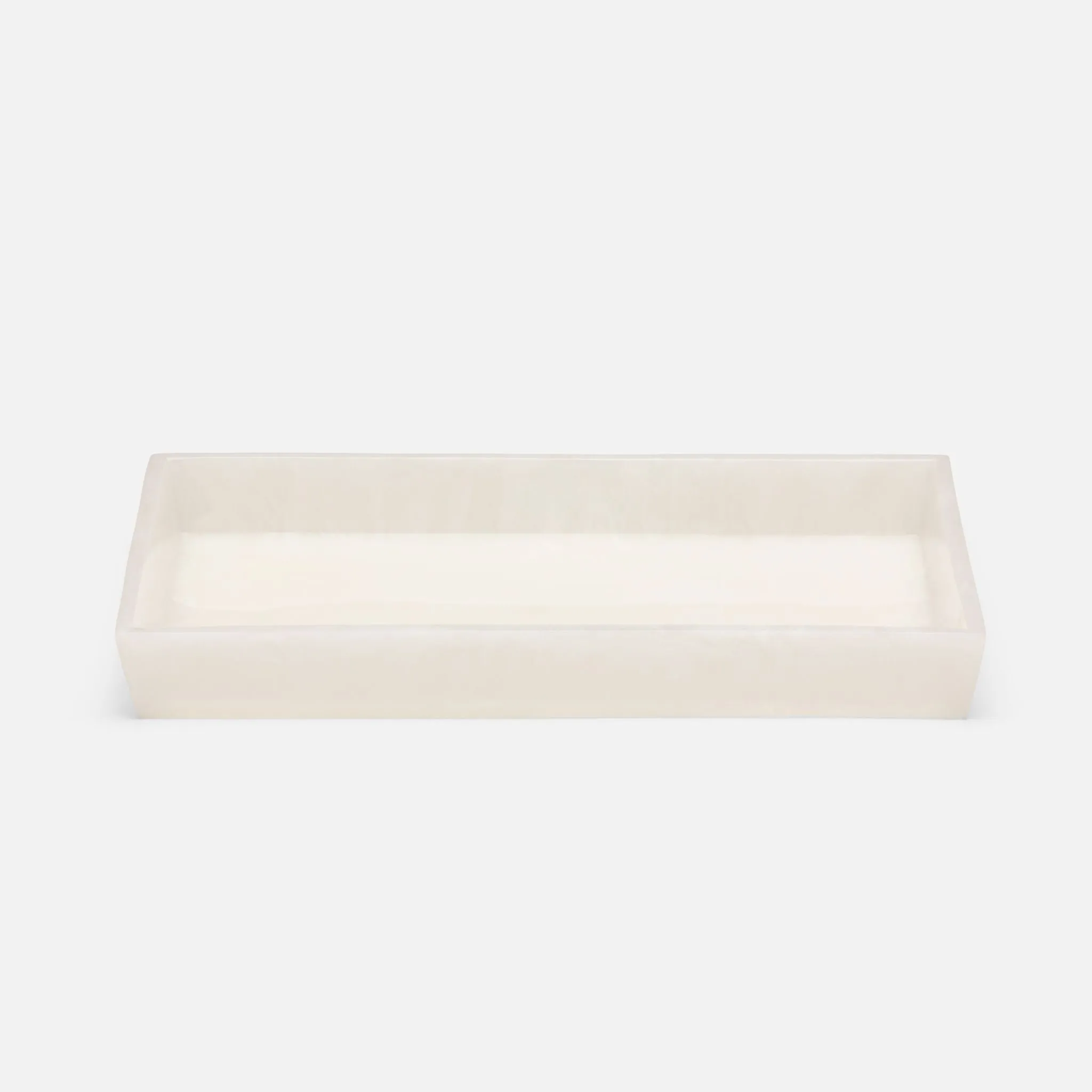 Abiko Collection Bath Accessories, Pearl White