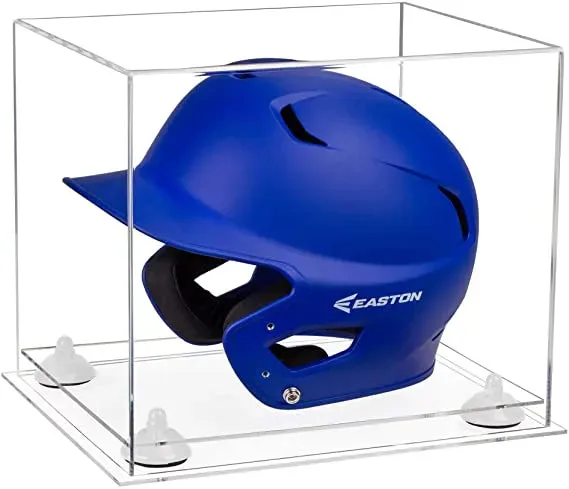 Acrylic Baseball Batting Helmet Display Case - Clear (V22/A012)