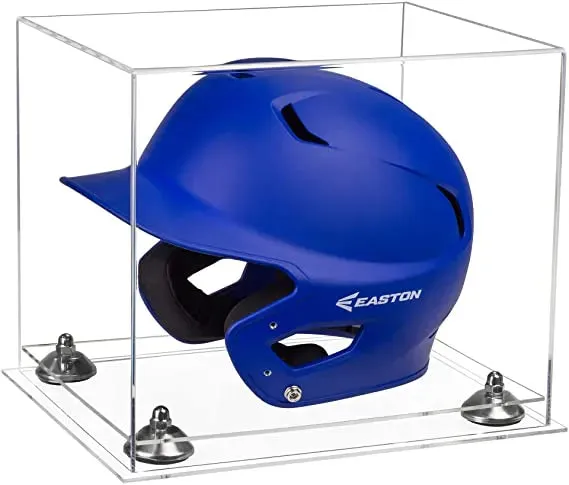 Acrylic Baseball Batting Helmet Display Case - Clear (V22/A012)