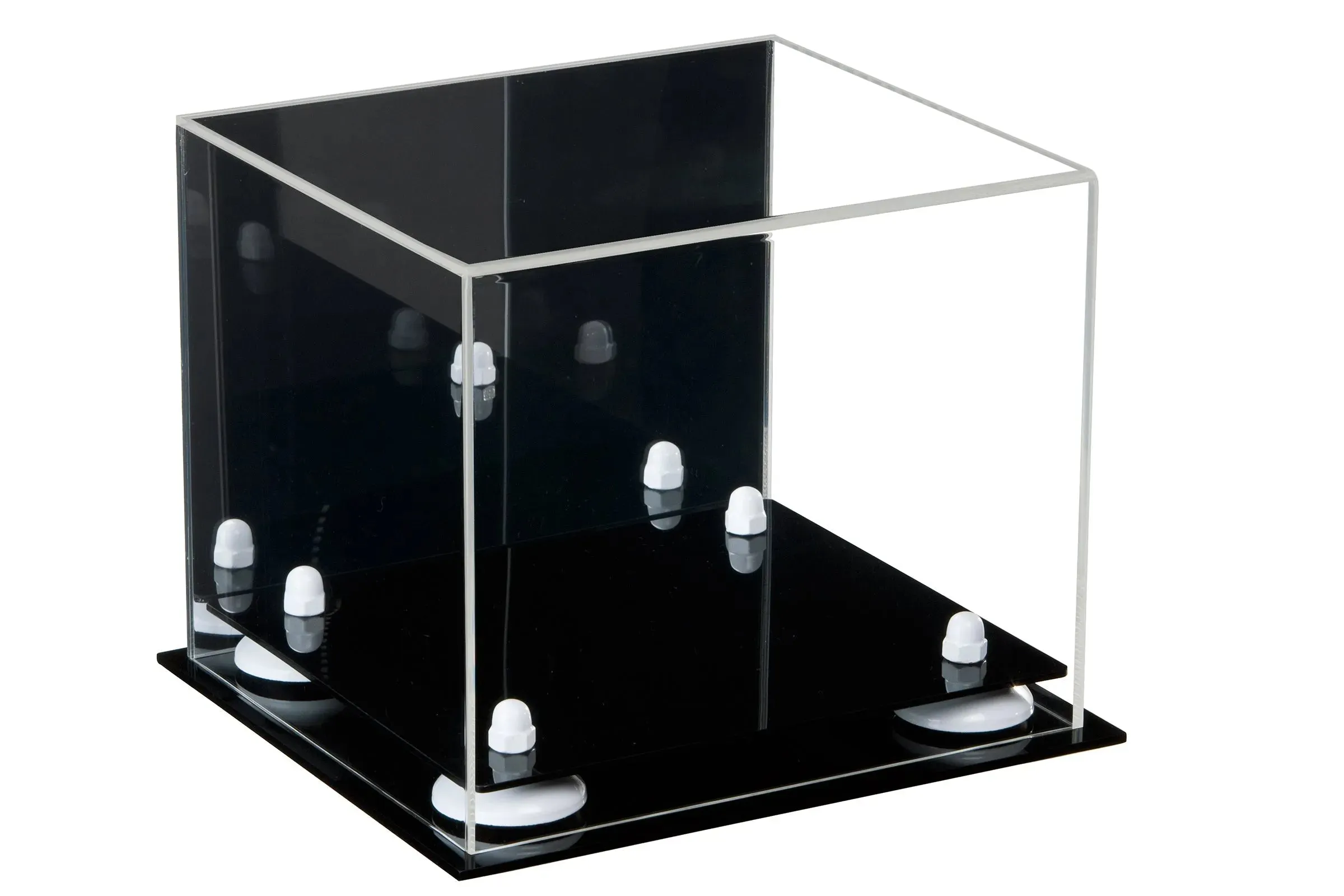 Acrylic Baseball Cap Display Case - Mirror Wall Mounts (V21/A006)