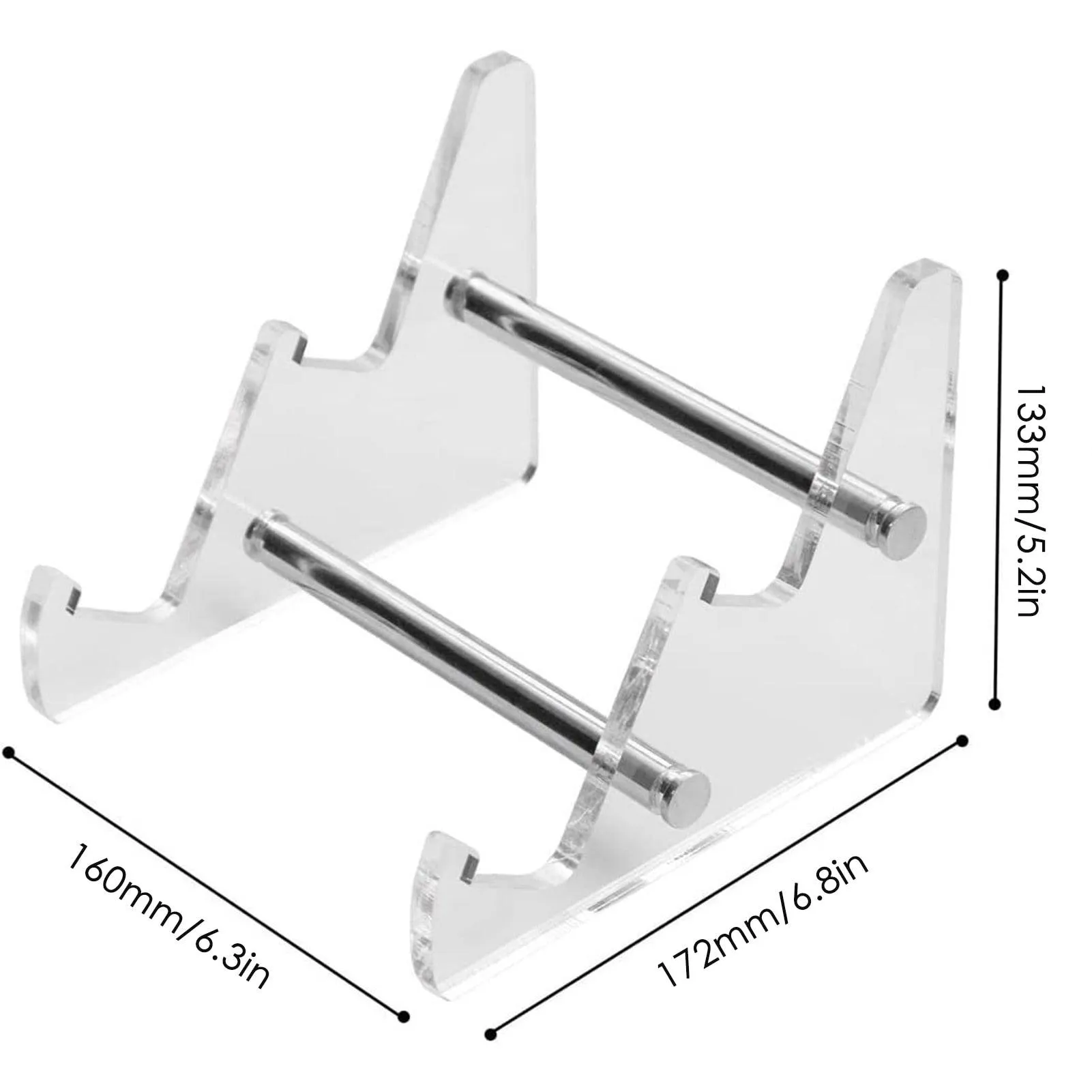 Acrylic Keyboard Stand 3-Tier Display Holder