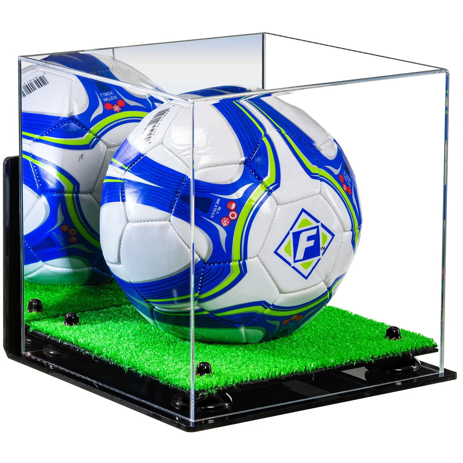 Acrylic Soccer Ball Display Case - Mirror (B02/A027)