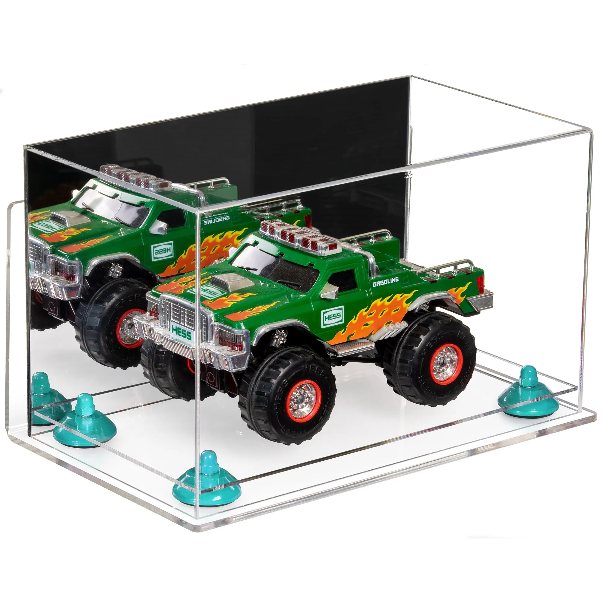 Acrylic Versatile Display Case 14 X 8 X 8.5 Mirror Wall Mounts (A011/V16)