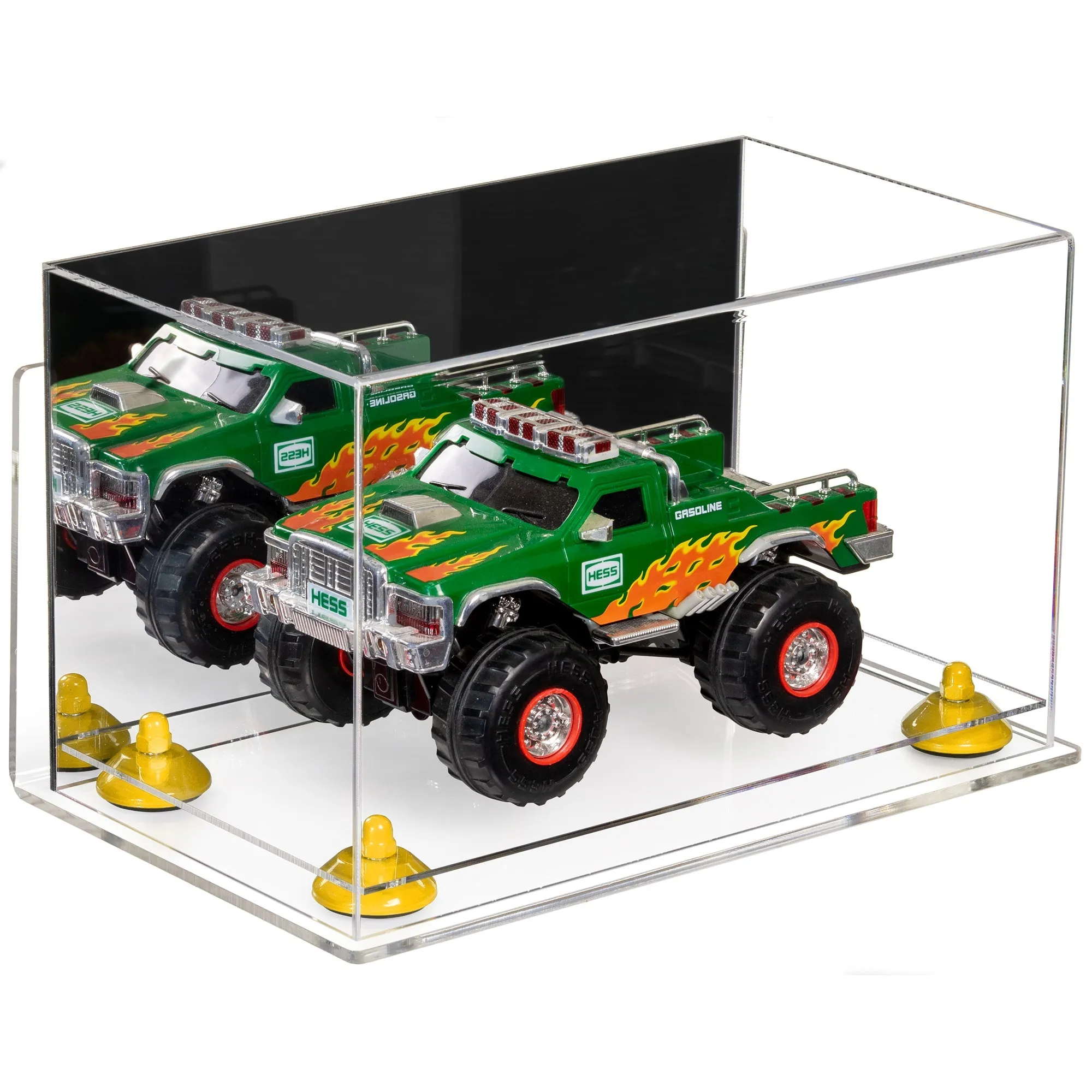 Acrylic Versatile Display Case 14 X 8 X 8.5 Mirror Wall Mounts (A011/V16)