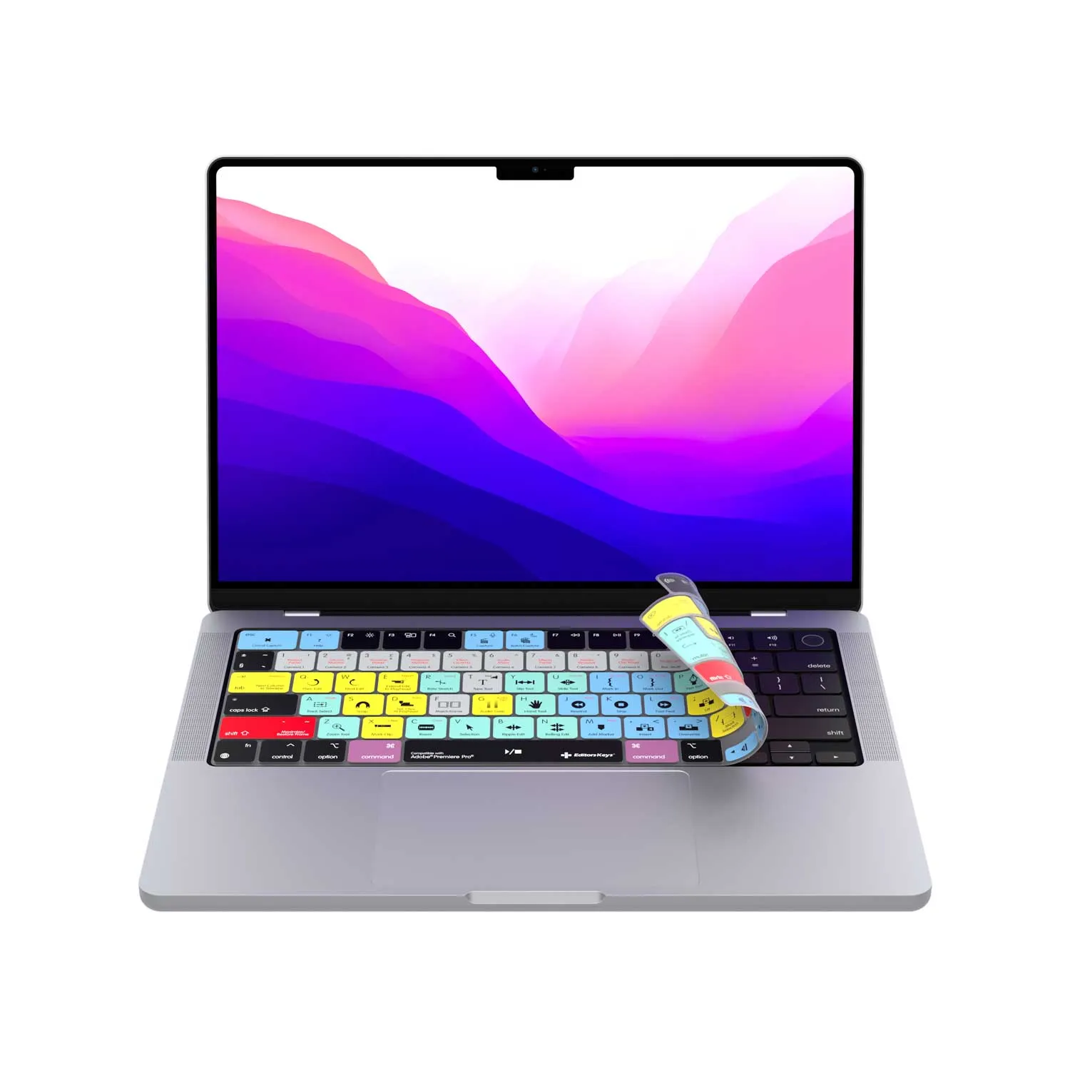 Adobe Premiere Keyboard Covers for MacBook and iMac