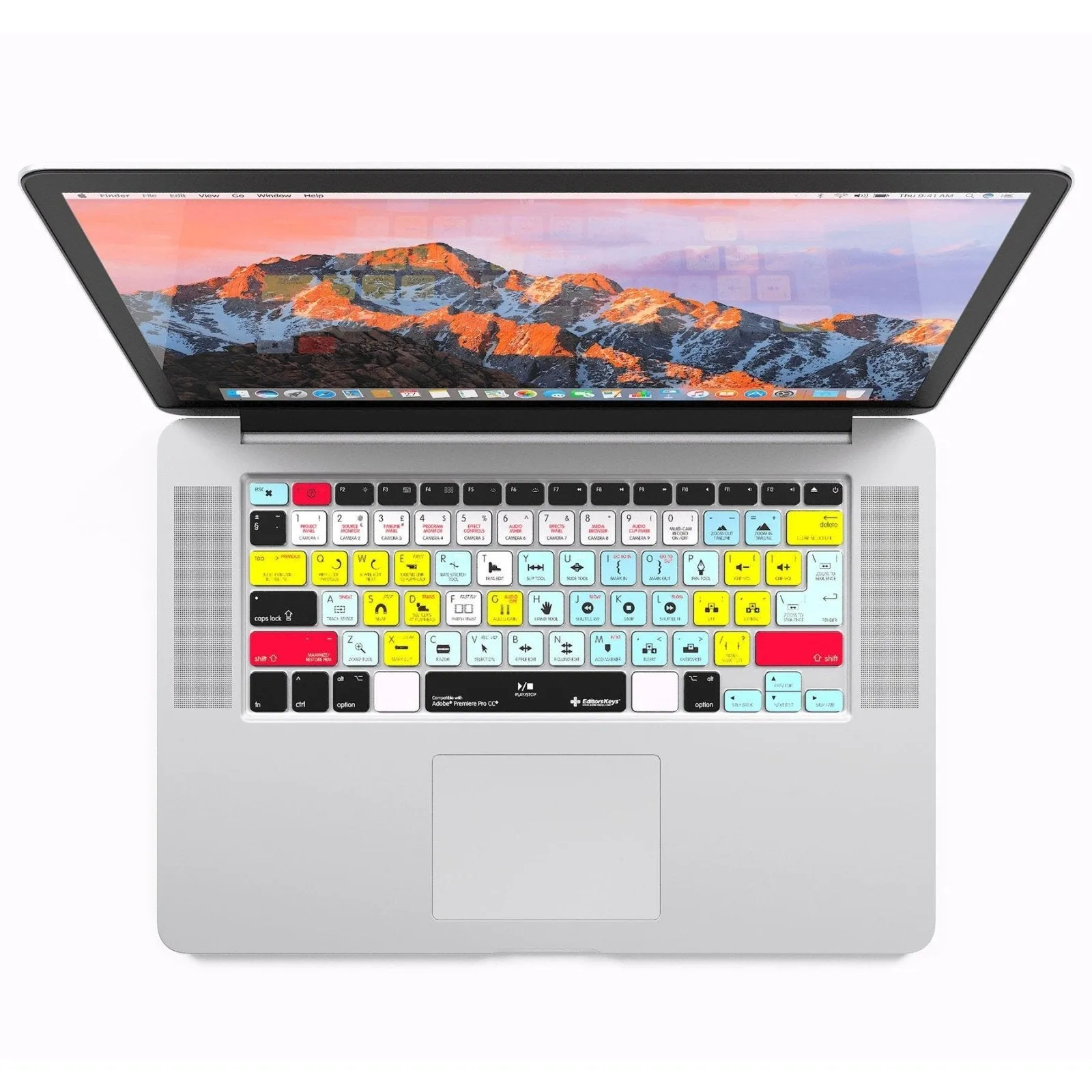 Adobe Premiere Keyboard Covers for MacBook and iMac