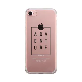 Adventure Simple Phone Case Cute Clear Phonecase