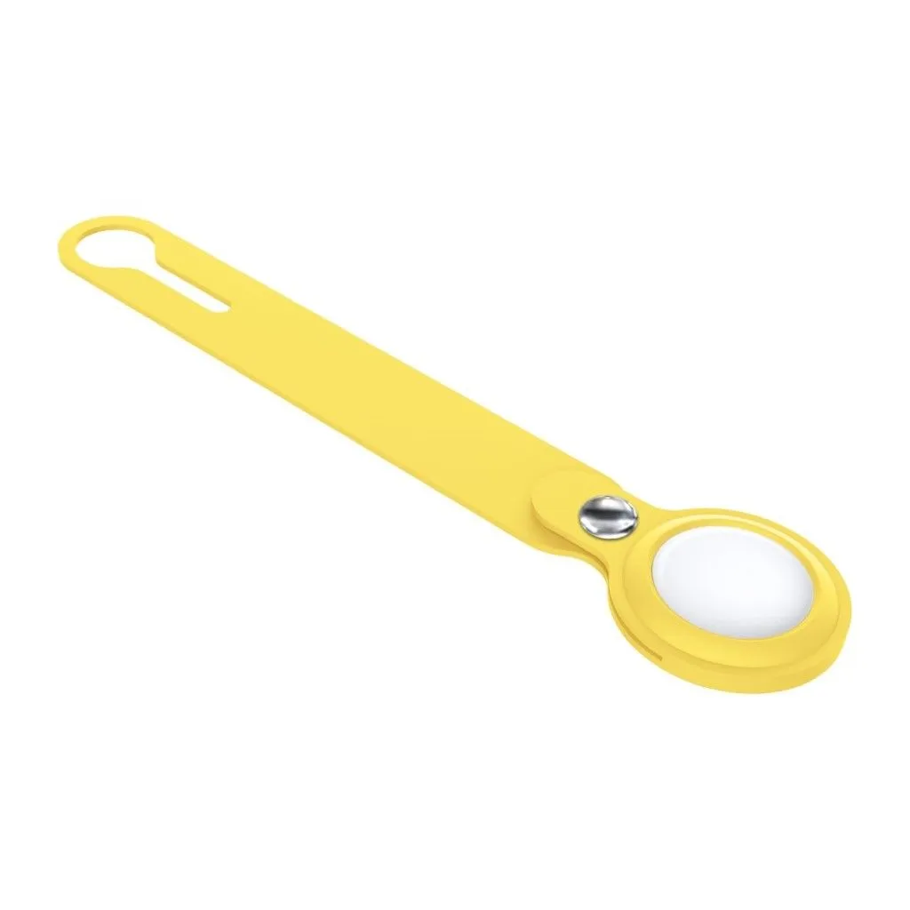 AirTags long strap silicone cover - Yellow