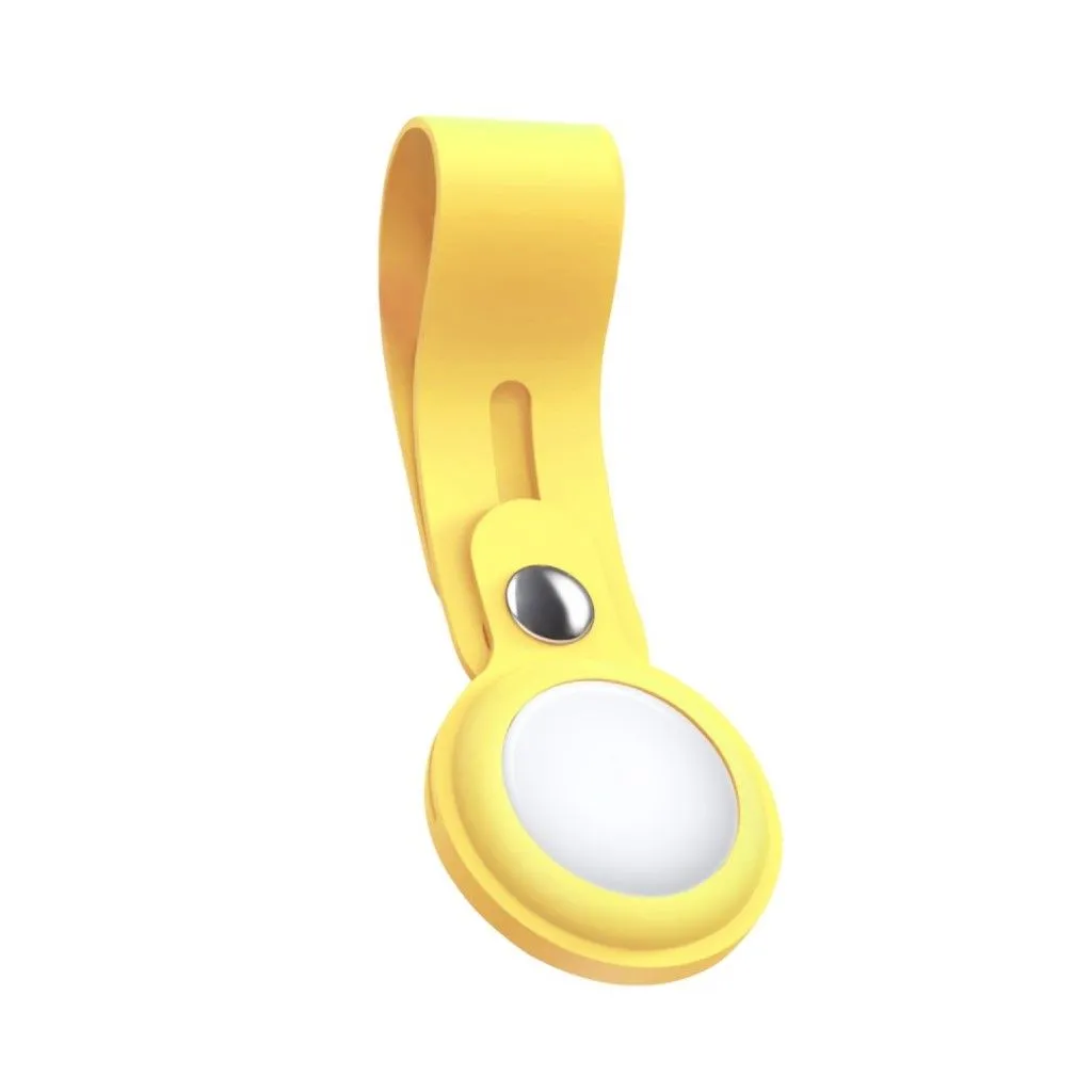 AirTags long strap silicone cover - Yellow