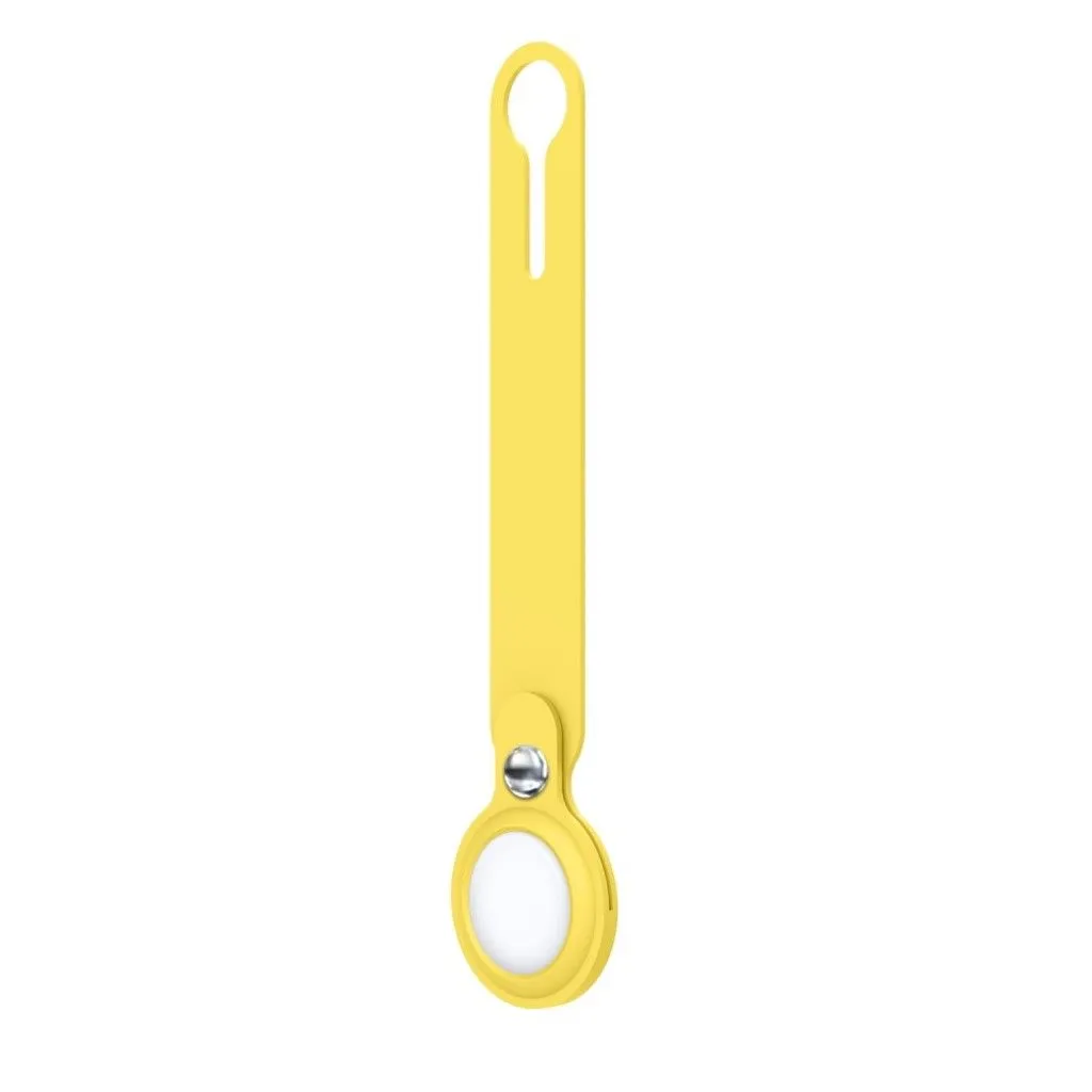 AirTags long strap silicone cover - Yellow