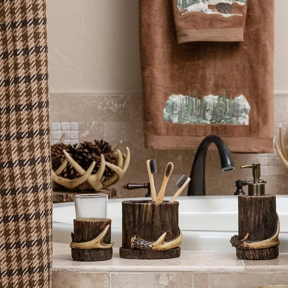 Antler 4PC Bath Countertop Accessory Set