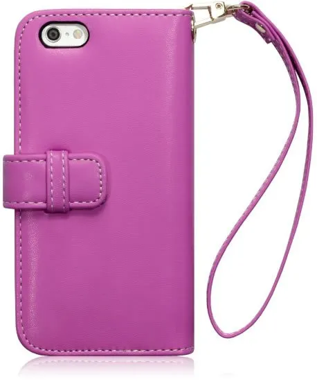 Apple iPhone 6 Plus / 6S Plus Wallet Case - Pink/Floral