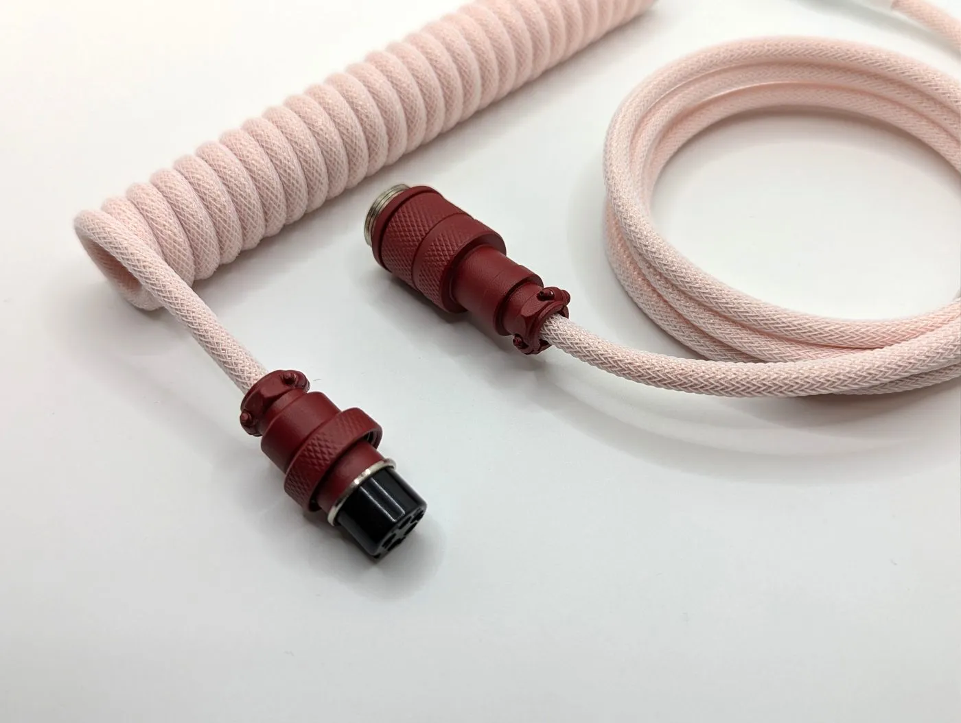 Ausmodshop Coiled Keyboard Cable - Darling