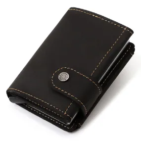 Auto Retractable RFID Blocking Card Wallet BLXCK NORWAY™