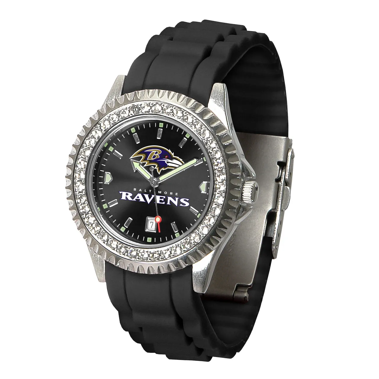 Baltimore Ravens Ladies Sparkle Watch