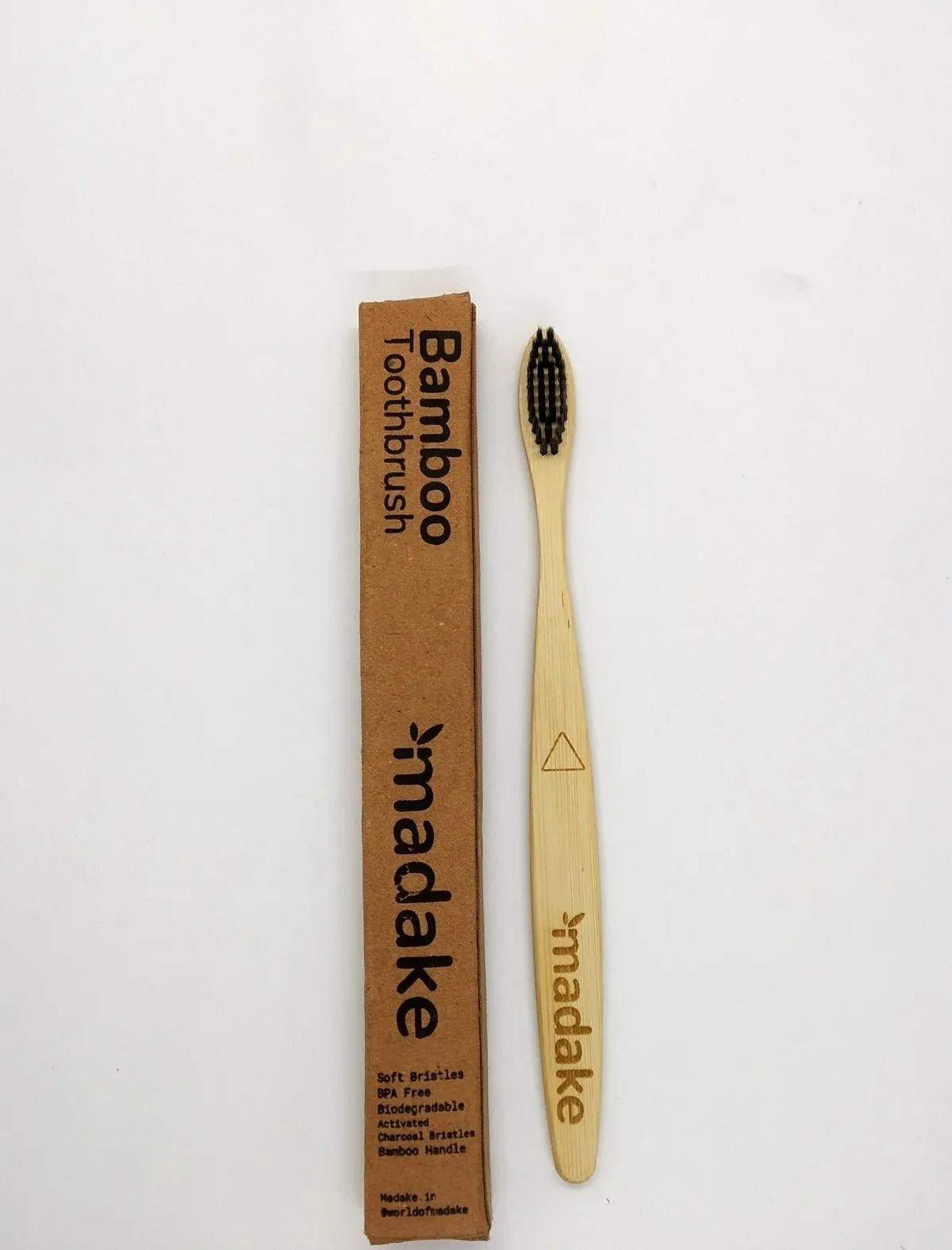 Bamboo toothbrush for Adults- Triangle