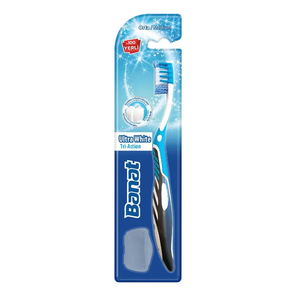 Banat Ultra White Toothbrush Medium 1PC