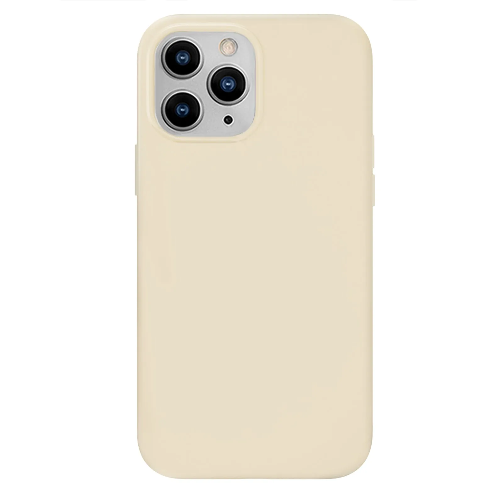 Beige Silicone iPhone Case