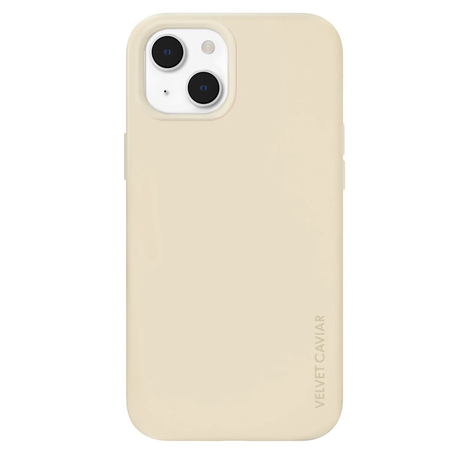 Beige Silicone iPhone Case