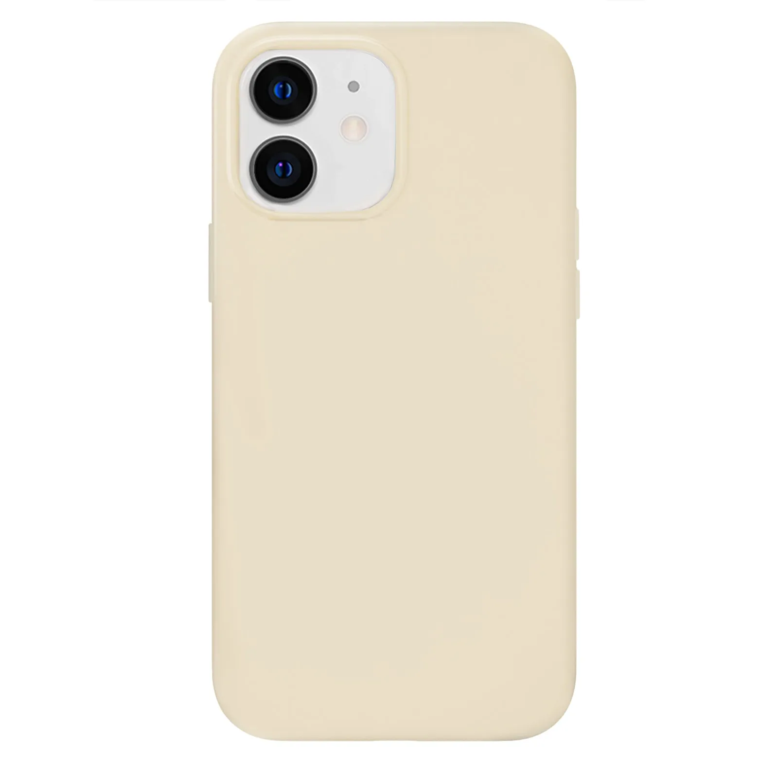 Beige Silicone iPhone Case