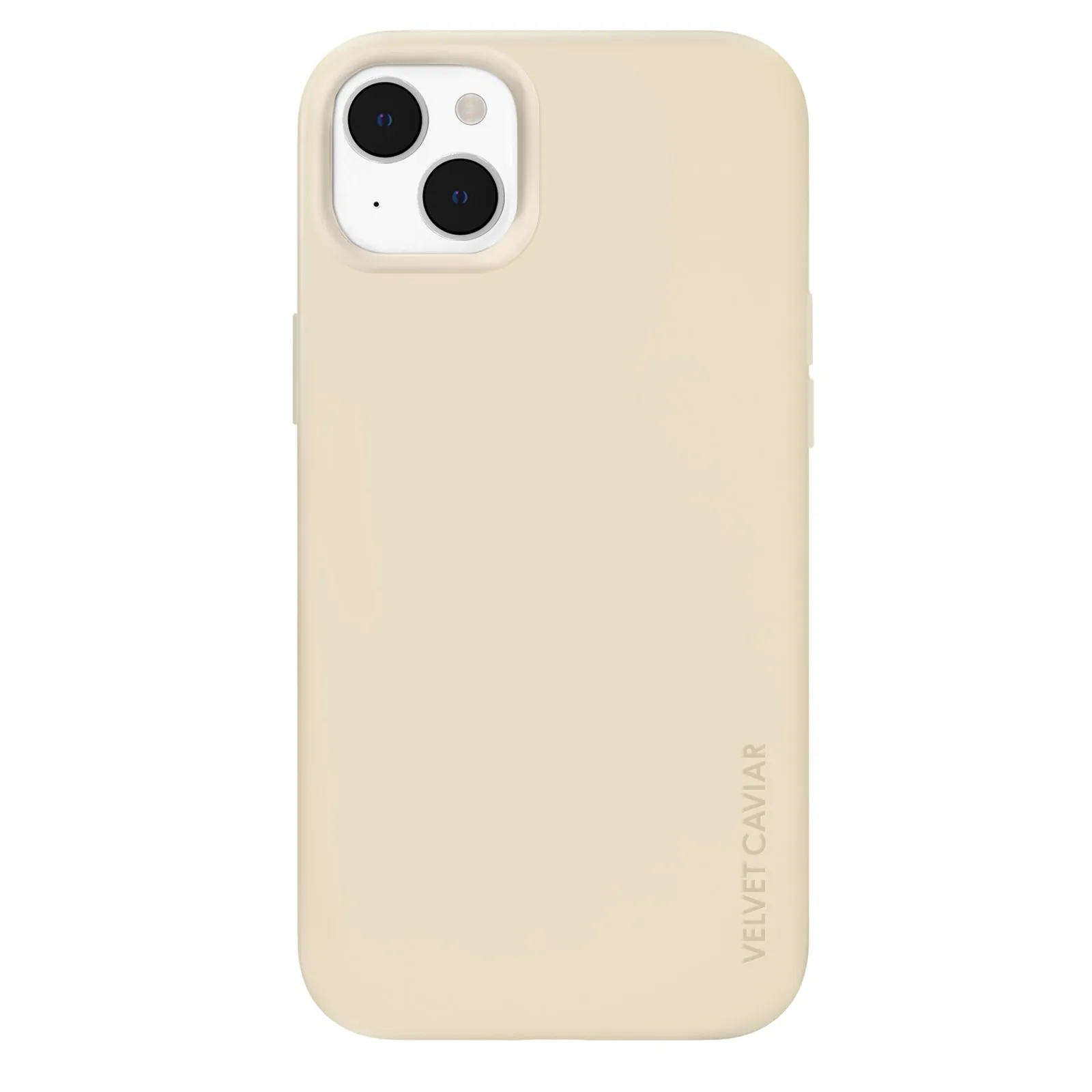 Beige Silicone iPhone Case