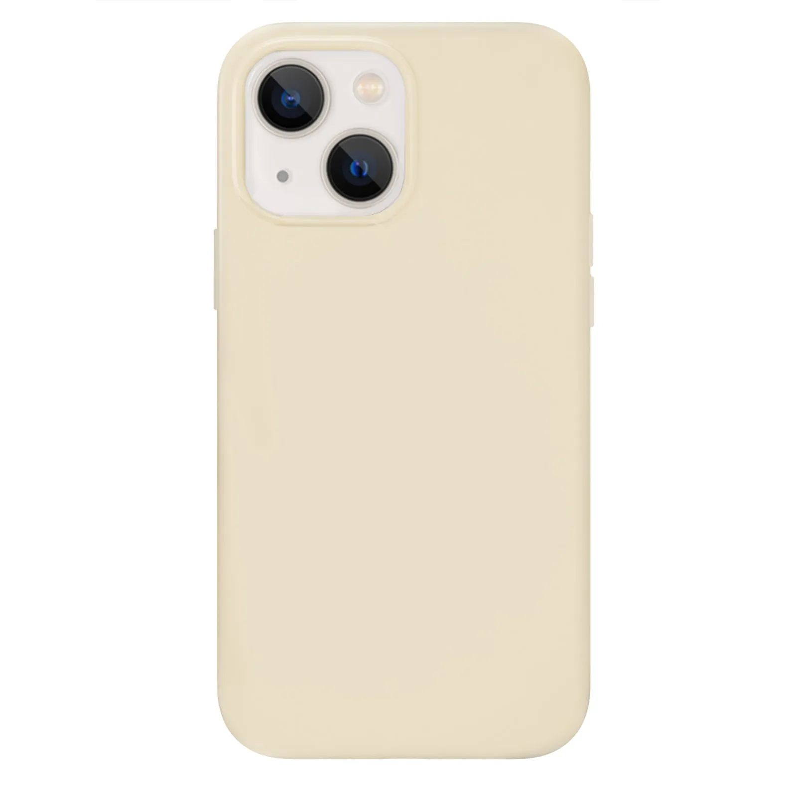 Beige Silicone iPhone Case