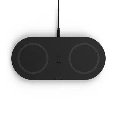 Belkin 10W Qi Dual Wireless Charging Pad - Black