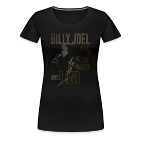 Billy Joel "1978 Vintage Garden" Womens T-Shirt