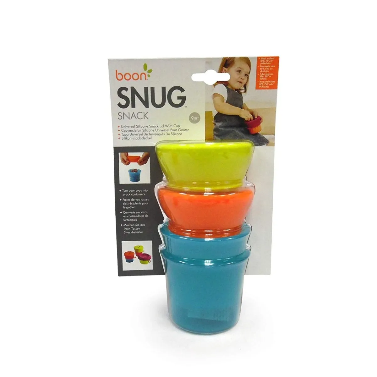 Boon Snug Snack - Yellow & Orange