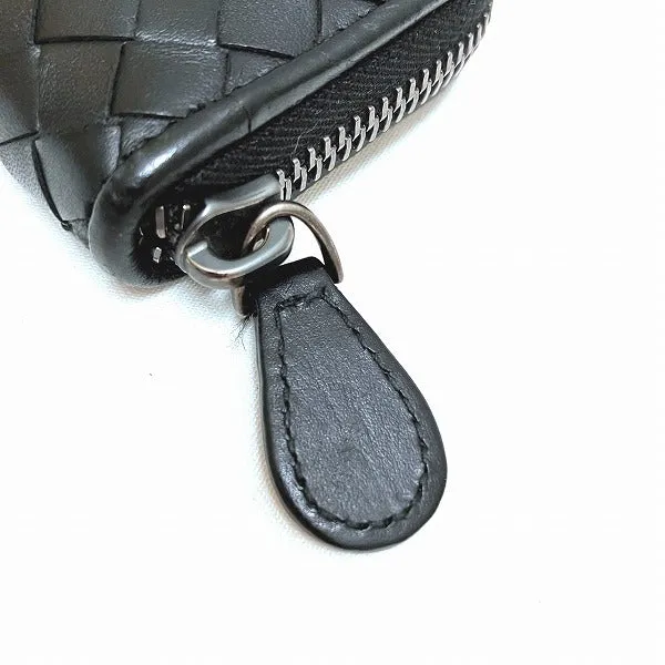 Bottega Veneta Leather Coin Case Unisex