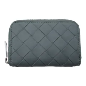 Bottega Veneta Leather Intrecciato Coin Case